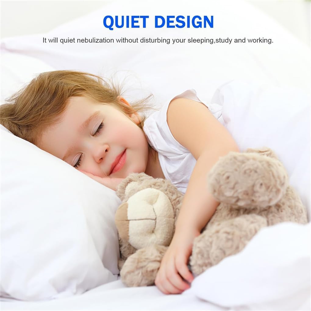 Portable Nebulizer Machine for Adults & Kids, USB-C Rechargeable Nebulizer