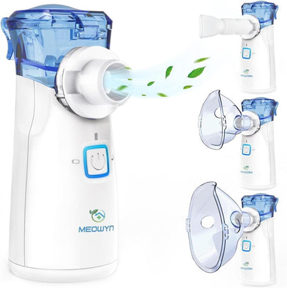 Portable Nebulizer Machine for Adults & Kids, USB-C Rechargeable Nebulizer